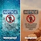 Signmission Do Not Enter Authorized Sign, Vinyl Decal, 5in W x 7in L, 2PK OS-2PACK-NS-D-57-V-11167 - alternate 6